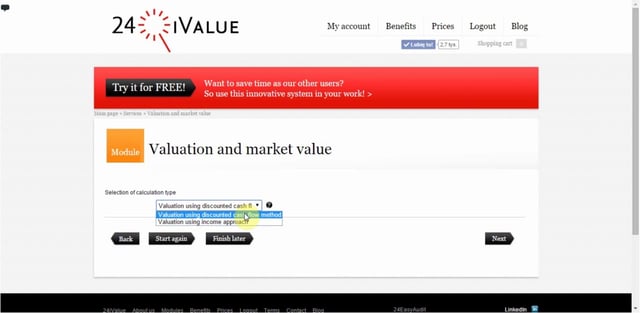 Valuation and market value